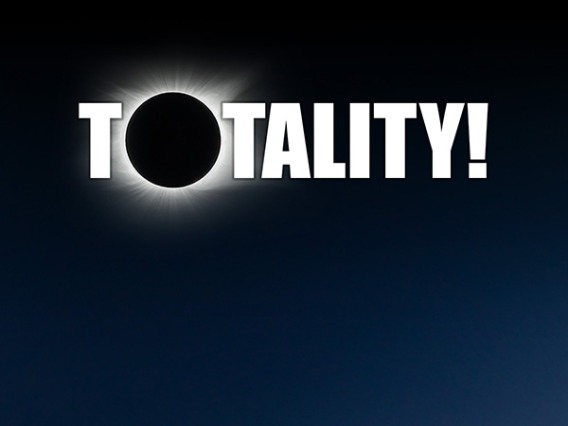 Totality planetarium show poster