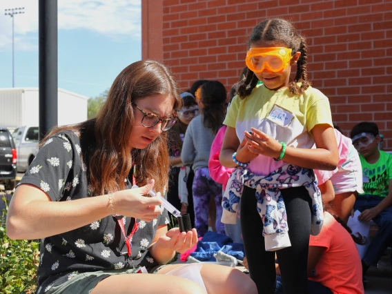 Fusion Camp activities at Flandrau