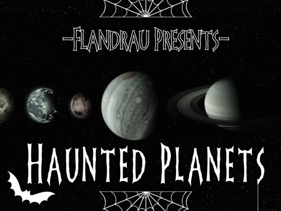Poster for Flandrau Haunted Planets