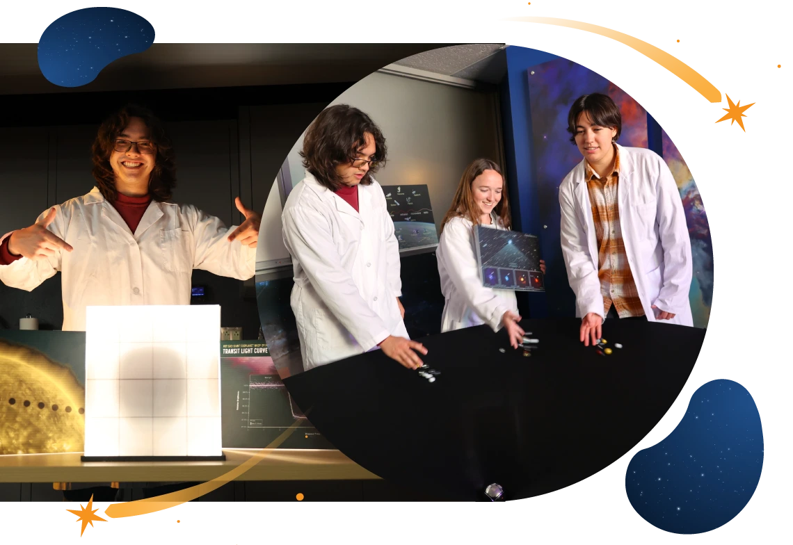 Astrobiology activity at Flandrau