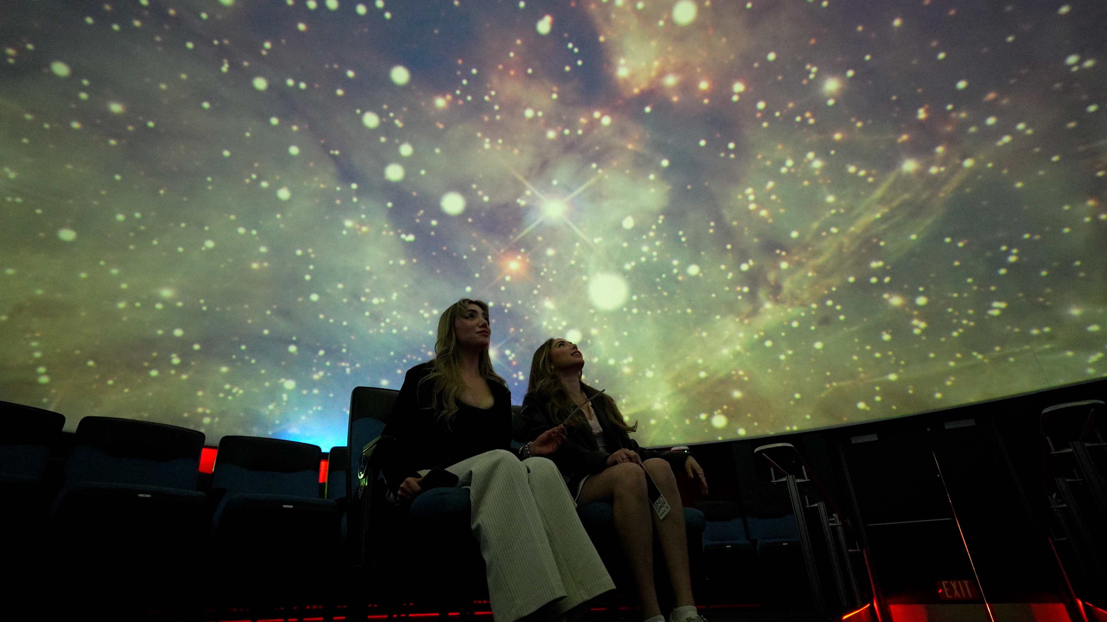 Two-young-women-in-Flandrau-planetarium-tucson