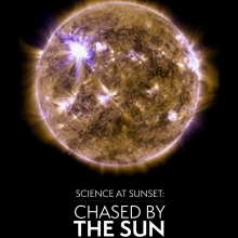 Science at Sunset Chased by the sun