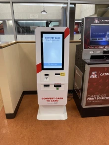 Convert Cash to Card Machine